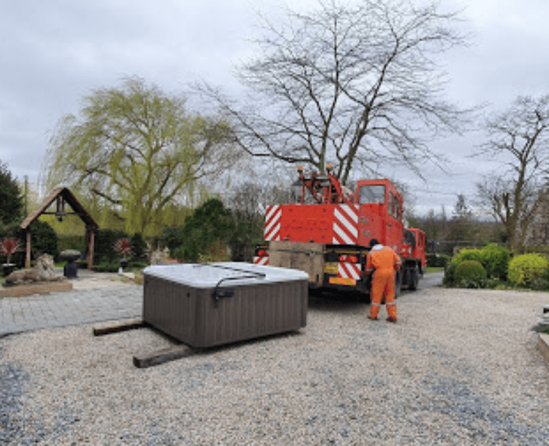 Hot Tub Relocation