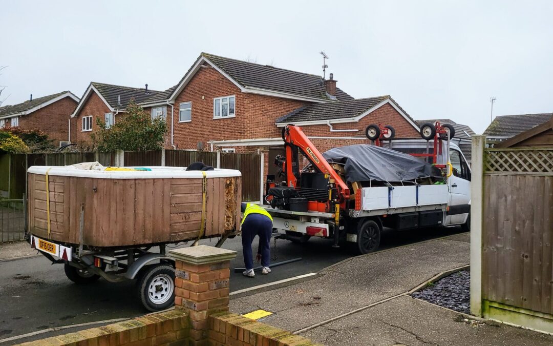 What Access Is Needed To Move A Hot Tub?
