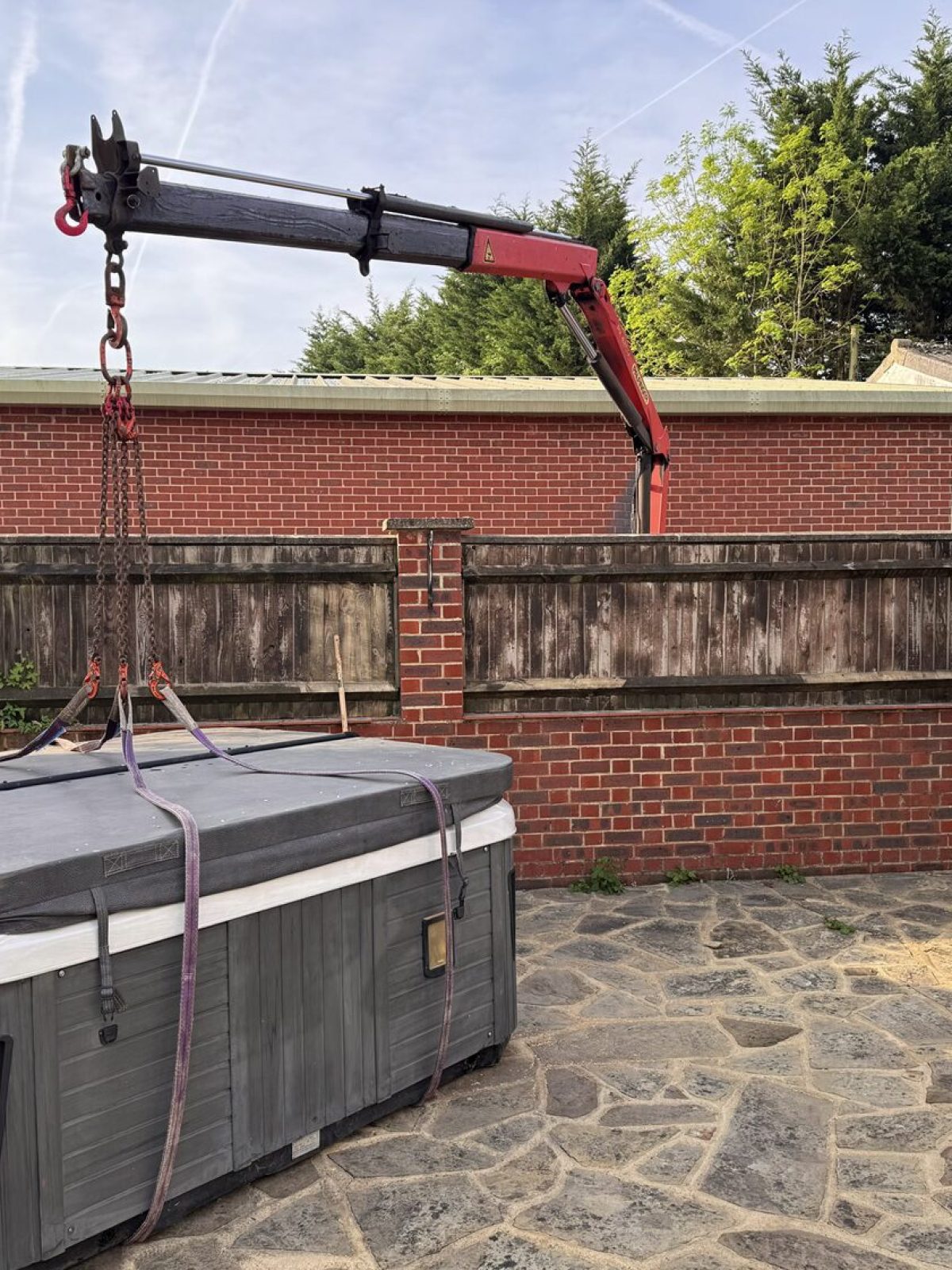 Hot tub movers Southend